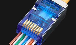 网线插口和对应水晶头的接线方法 网线水晶头的接线方法